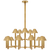 Barrett Large Knurled Chandelier