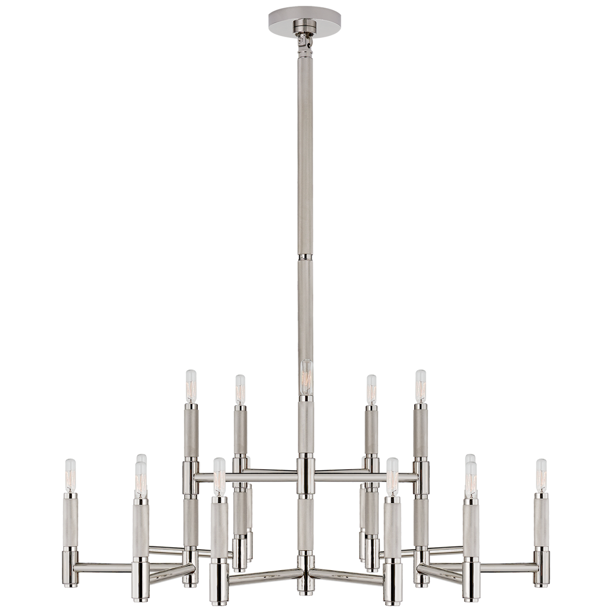 Barrett Large Knurled Chandelier