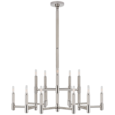 Barrett Large Knurled Chandelier