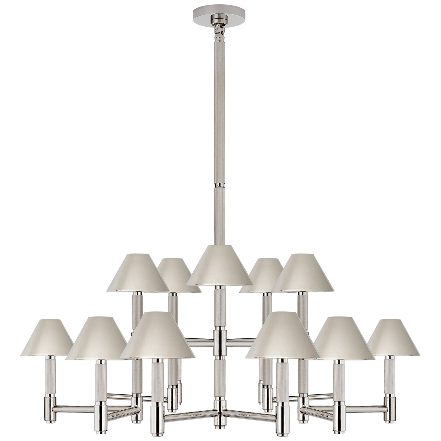 Barrett Large Knurled Chandelier