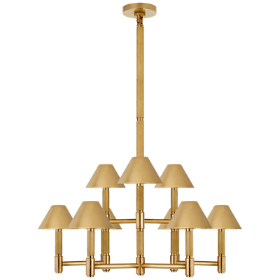 Barrett Medium Knurled Chandelier