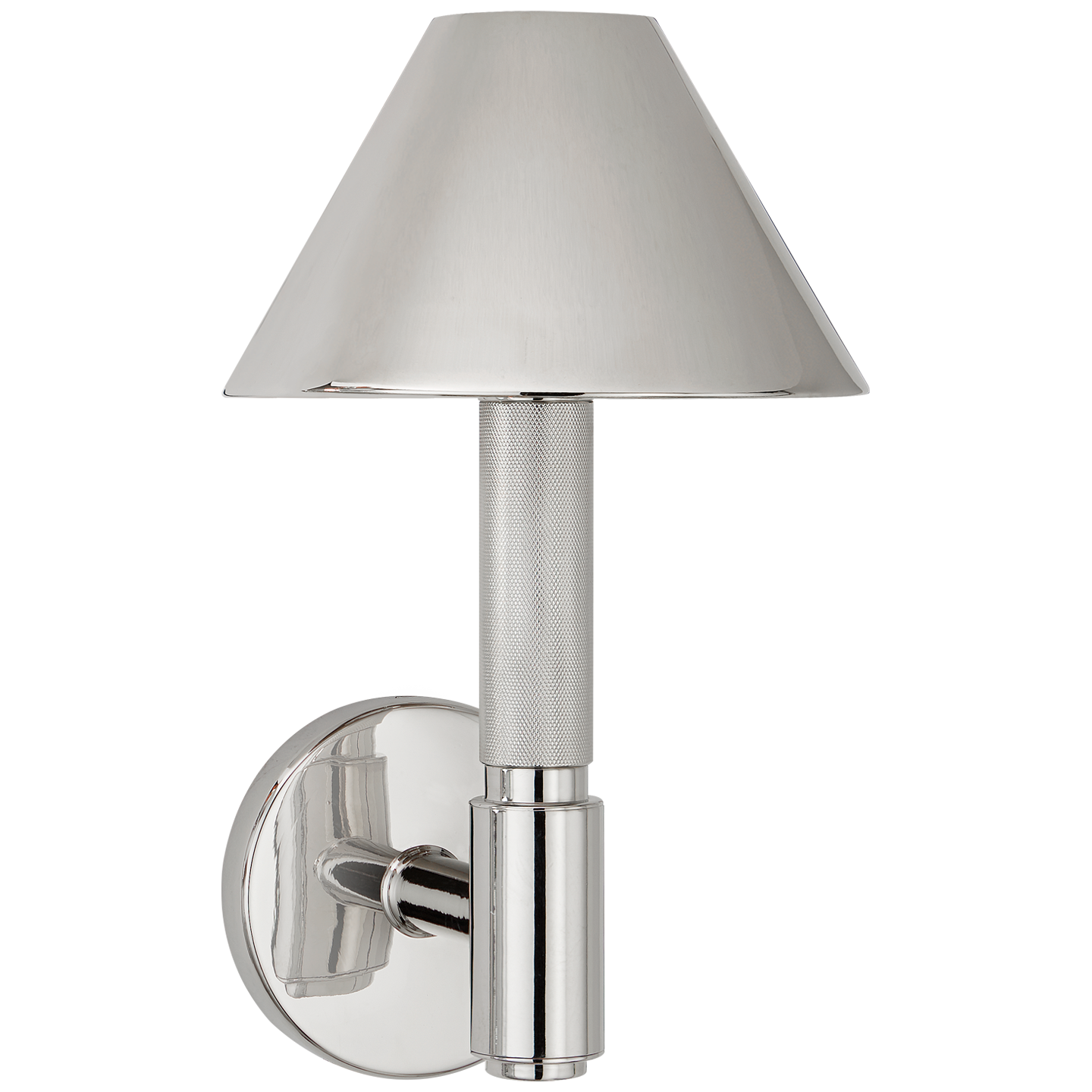 Barrett Small Single Knurled Sconce