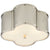 Basil Small Flush Mount - Salisbury & Manus