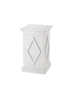 Bastien Accent Table - Nora White