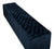 Bean Bench, Buttoned Blue Velvet - Salisbury & Manus