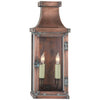 Bedford Medium 3/4 Lantern in Natural Copper - Salisbury & Manus