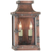 Bedford Small 3/4 Lantern in Natural Copper - Salisbury & Manus