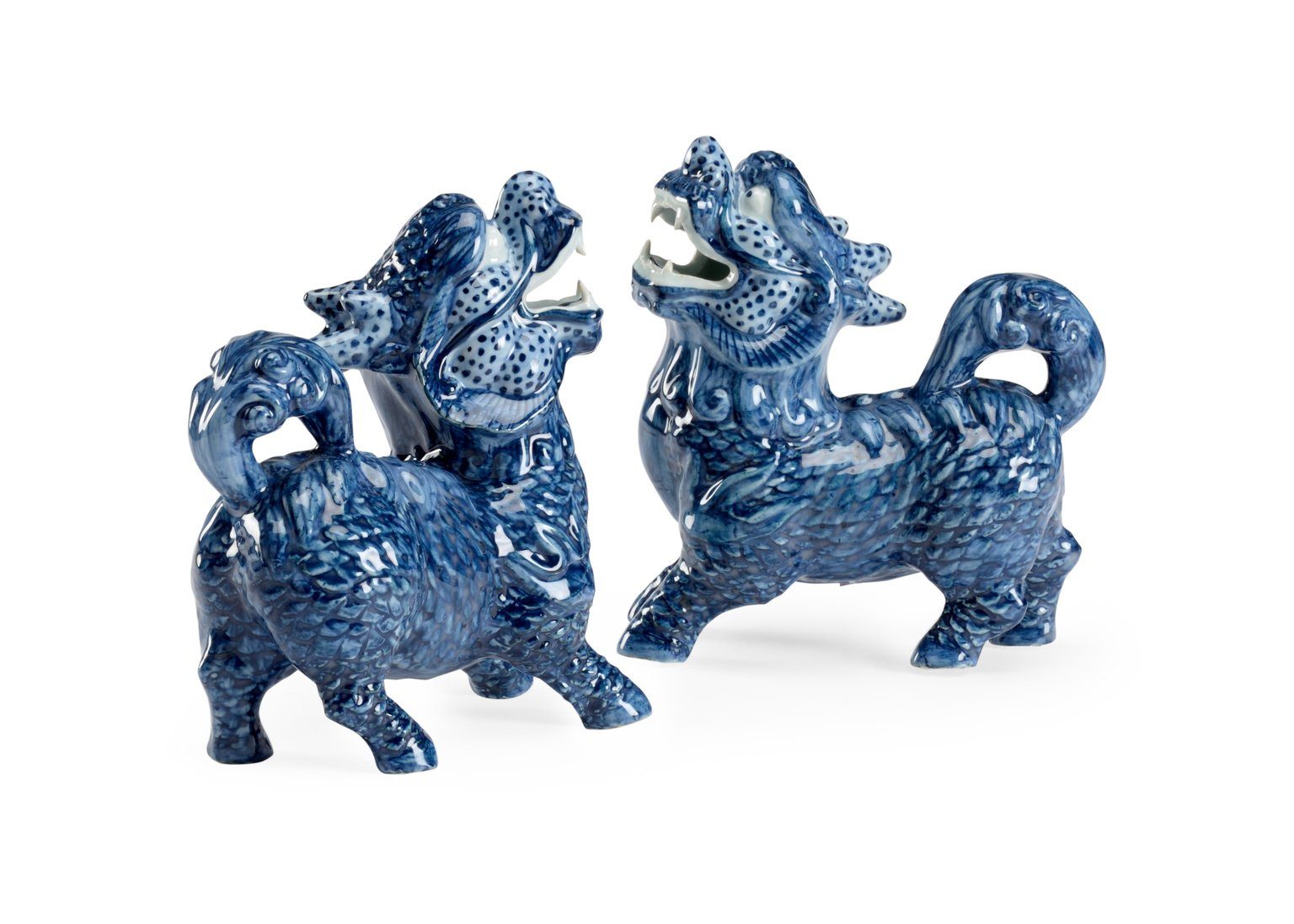 Blue Foo Dogs (Pr) - Salisbury & Manus