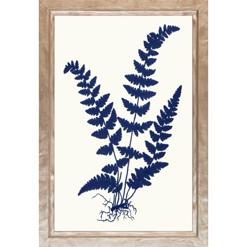 Blue Silhouette Ferns P0095C-06112 - Salisbury & Manus