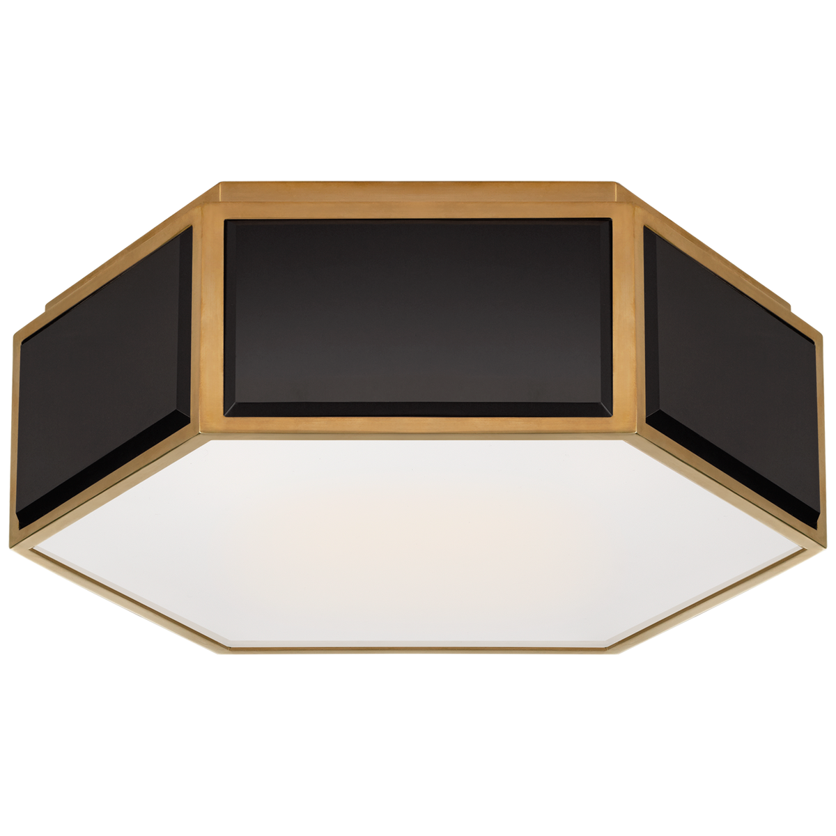 Bradford Small Hexagonal Flush Mount