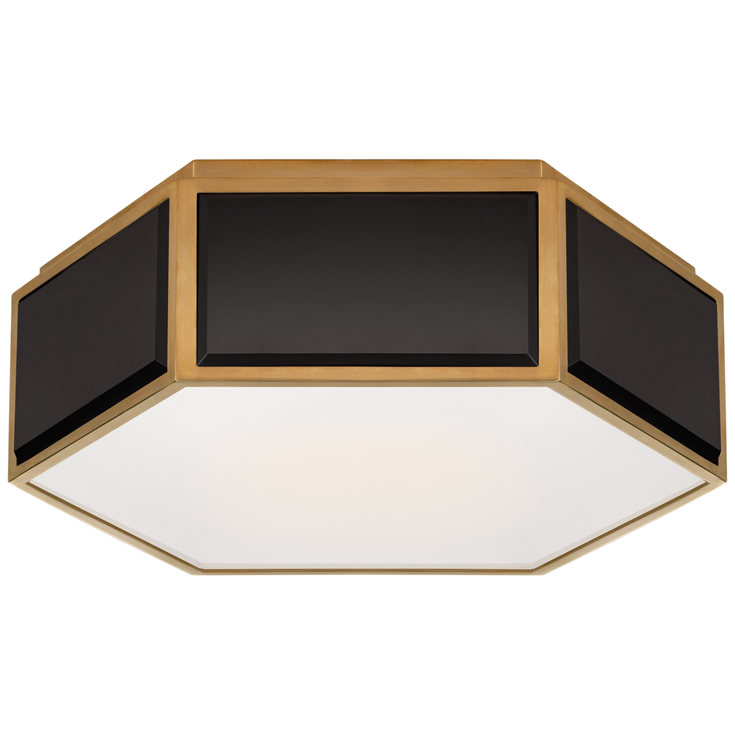 Bradford Small Hexagonal Flush Mount