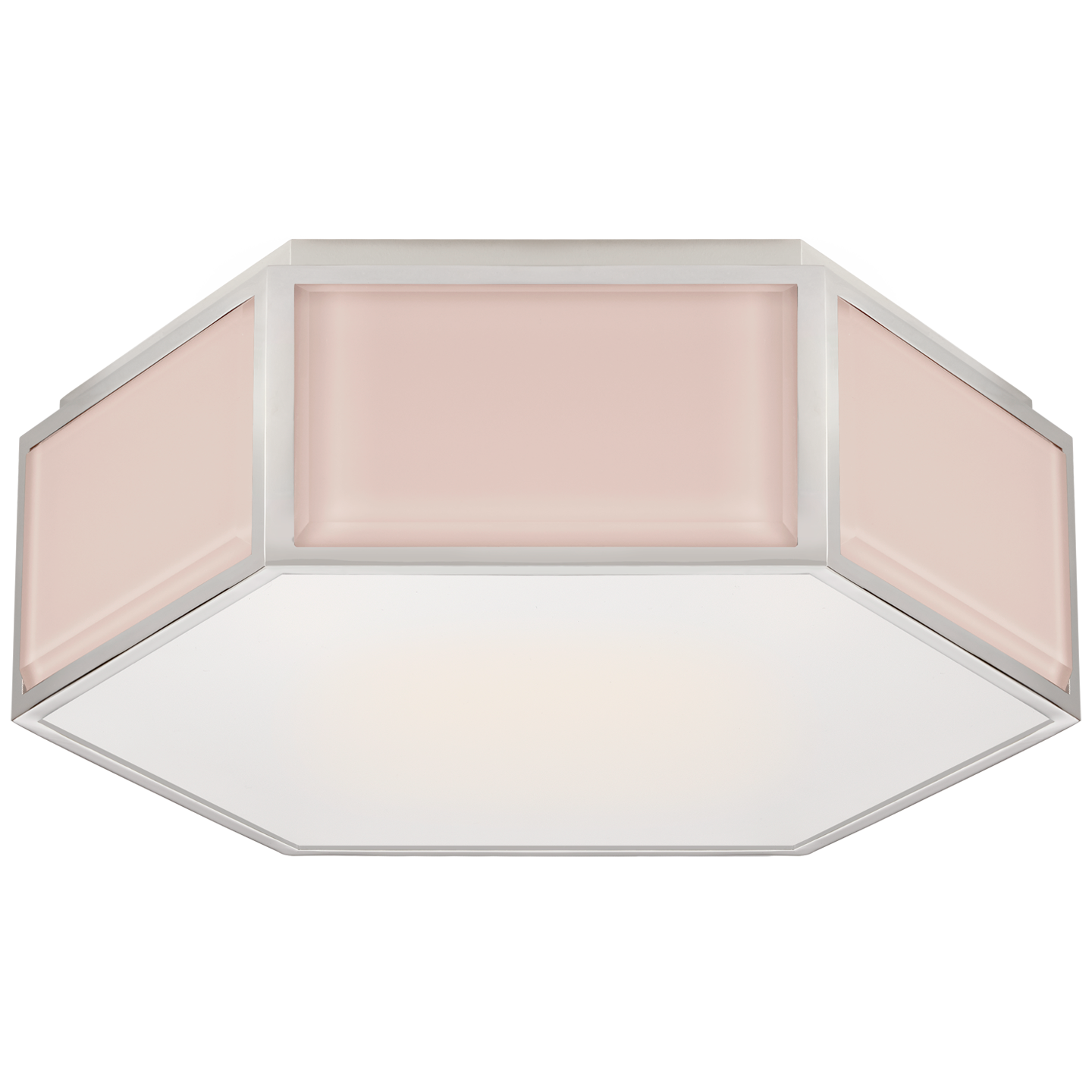 Bradford Small Hexagonal Flush Mount