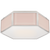 Bradford Small Hexagonal Flush Mount