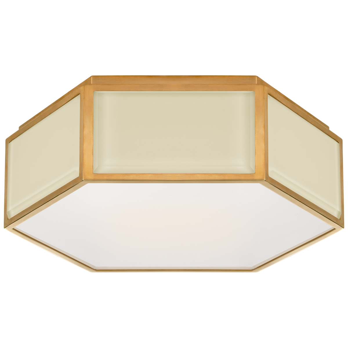 Bradford Small Hexagonal Flush Mount