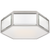 Bradford Small Hexagonal Flush Mount