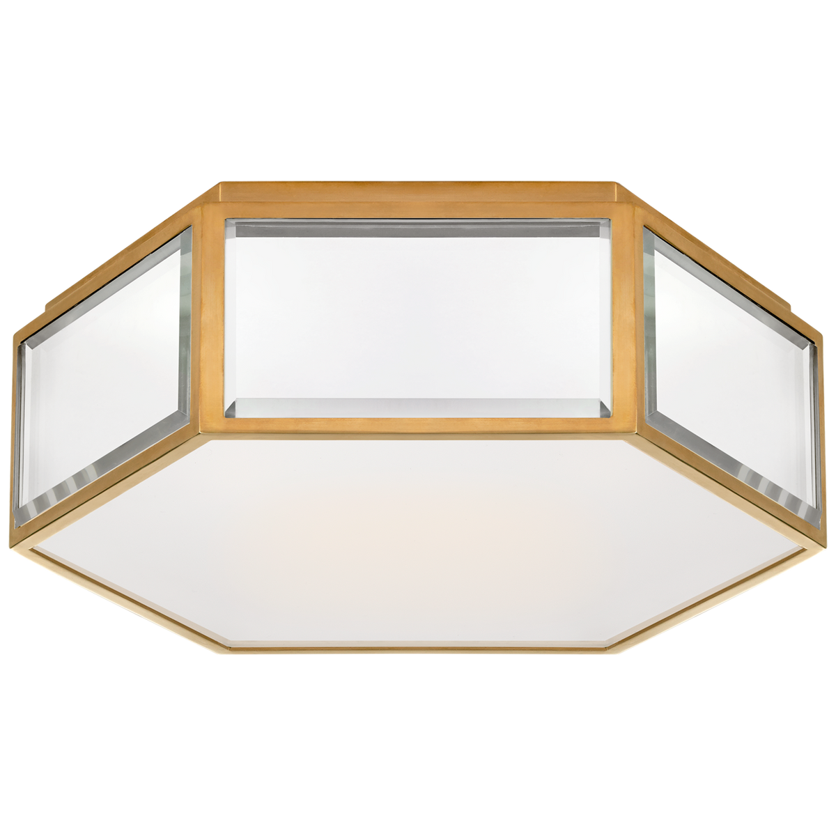 Bradford Small Hexagonal Flush Mount