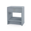 BUTTONS 1-DRAWER SIDE TABLE, WINTER GRAY