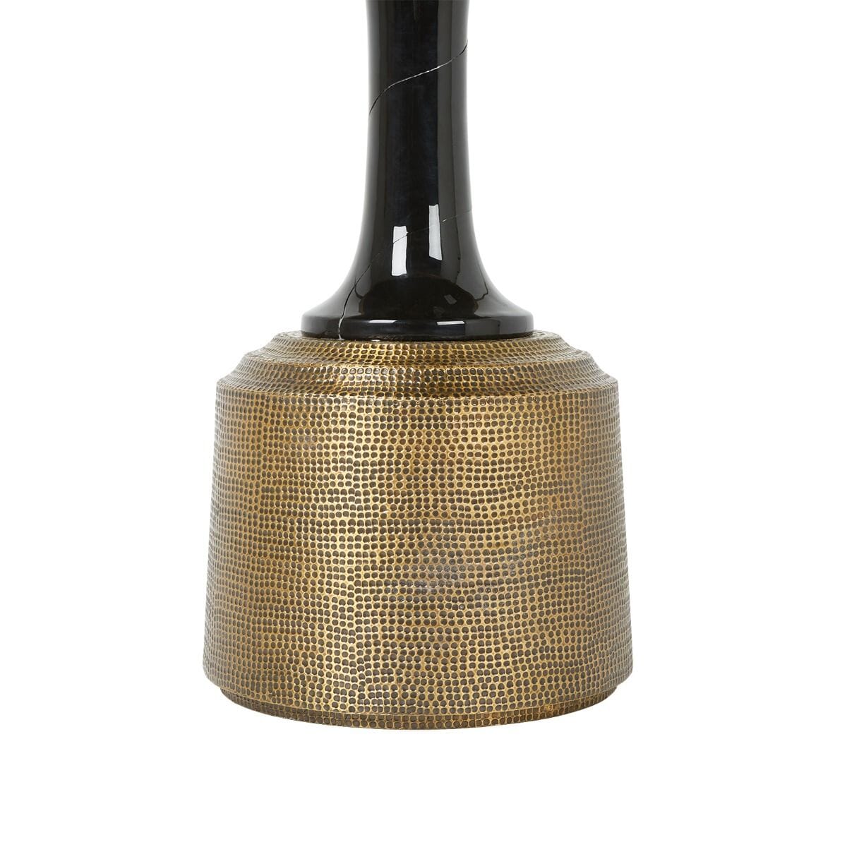 CALVIN SIDE TABLE, ANTIQUE BRASS