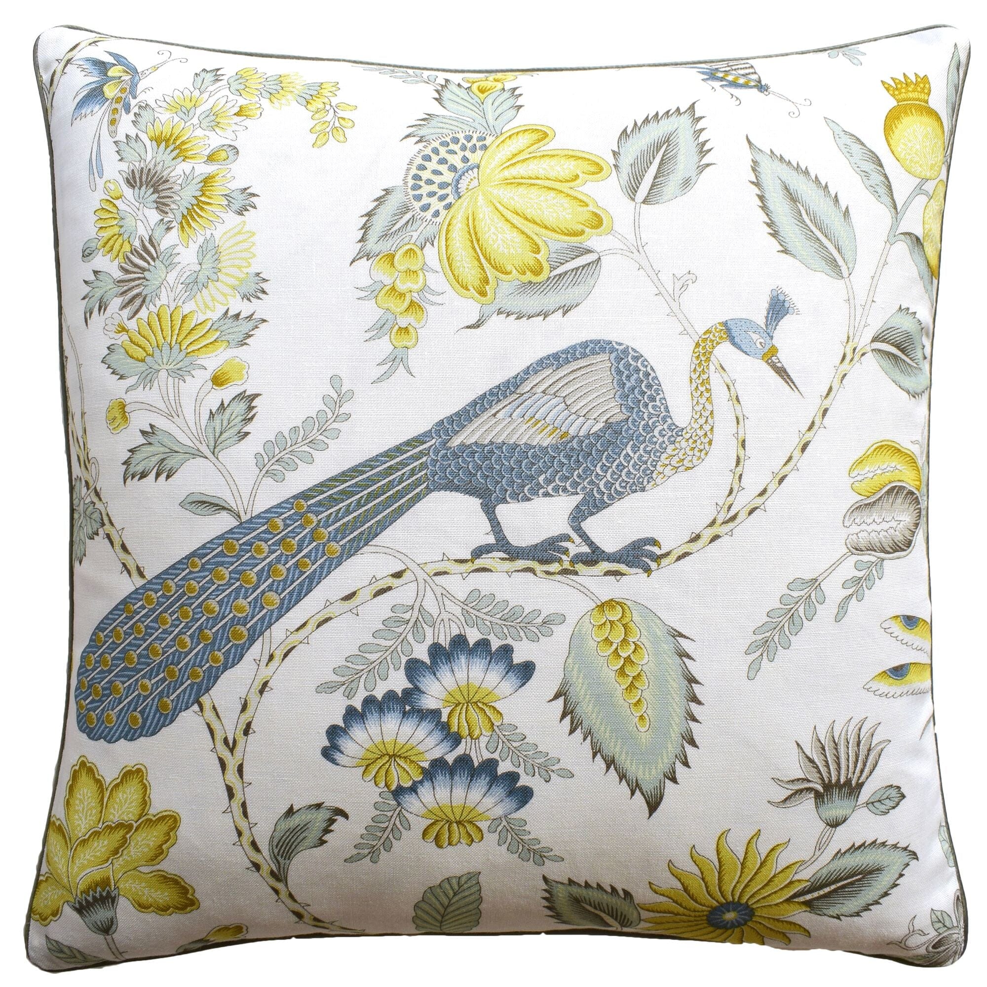 Campagne Pillow (Cadet/Citron)