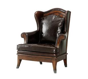 Castle Fireside Chair - Salisbury & Manus