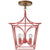Cavanagh Mini Lantern in Coral and Gild - Salisbury & Manus