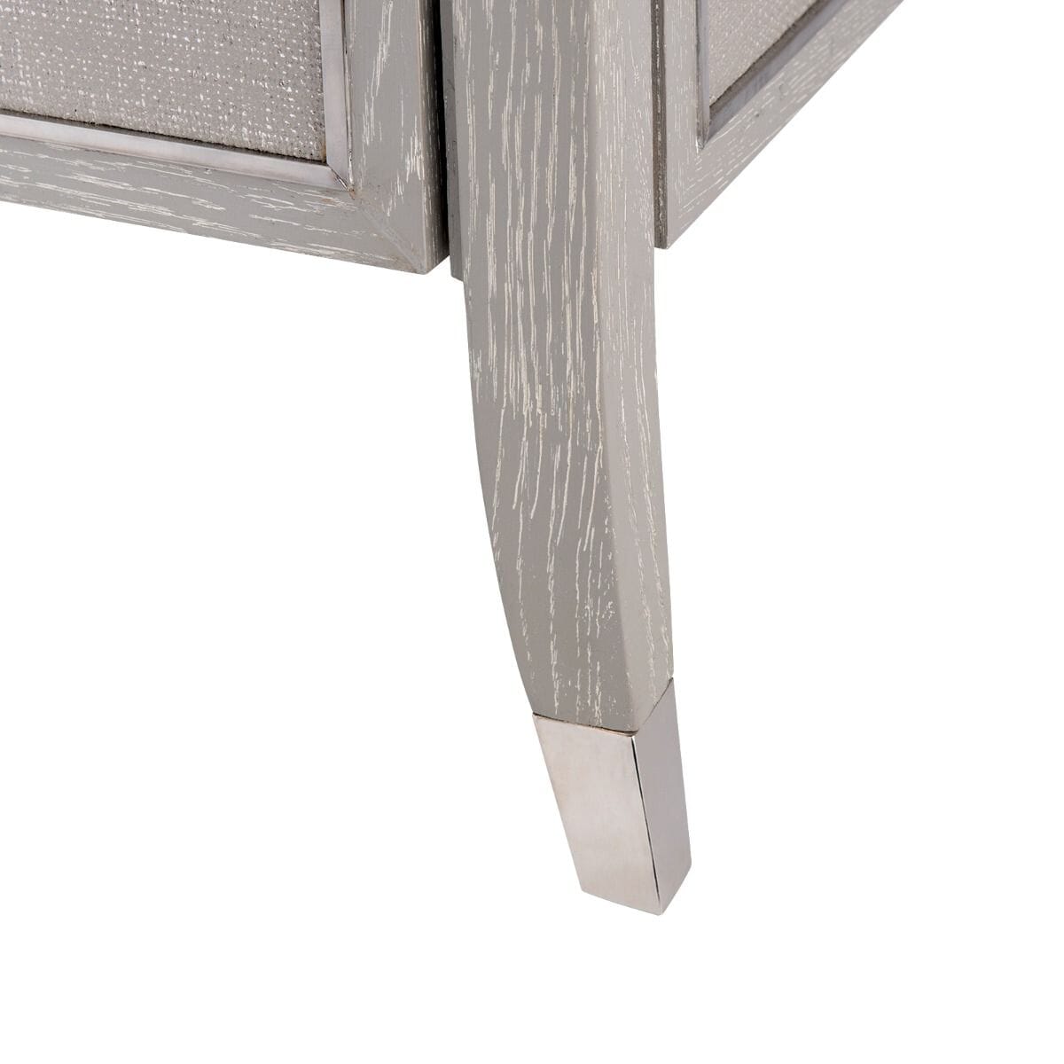CHOICE 3-DRAWER SIDE TABLE, SOFT GRAY