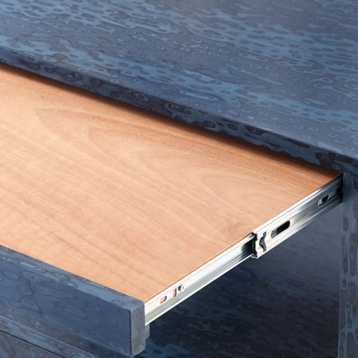 COMO 1-DRAWER SIDE TABLE, DEEP NAVY