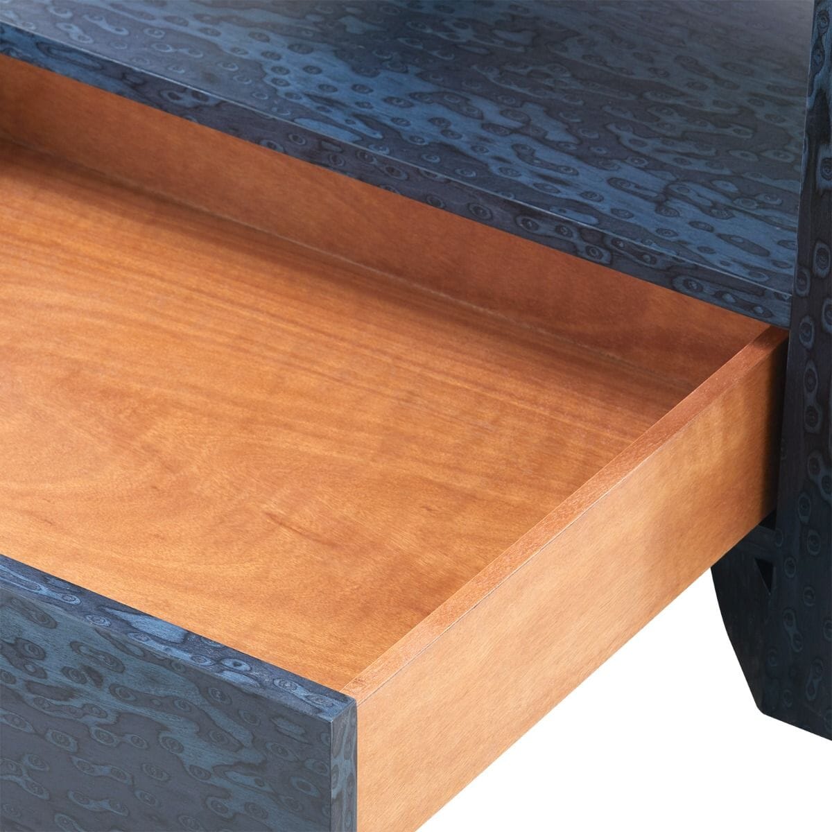 COMO 1-DRAWER SIDE TABLE, DEEP NAVY