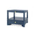 COMO 1-DRAWER SIDE TABLE, DEEP NAVY