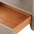COMO 1-DRAWER SIDE TABLE, TAUPE GRAY