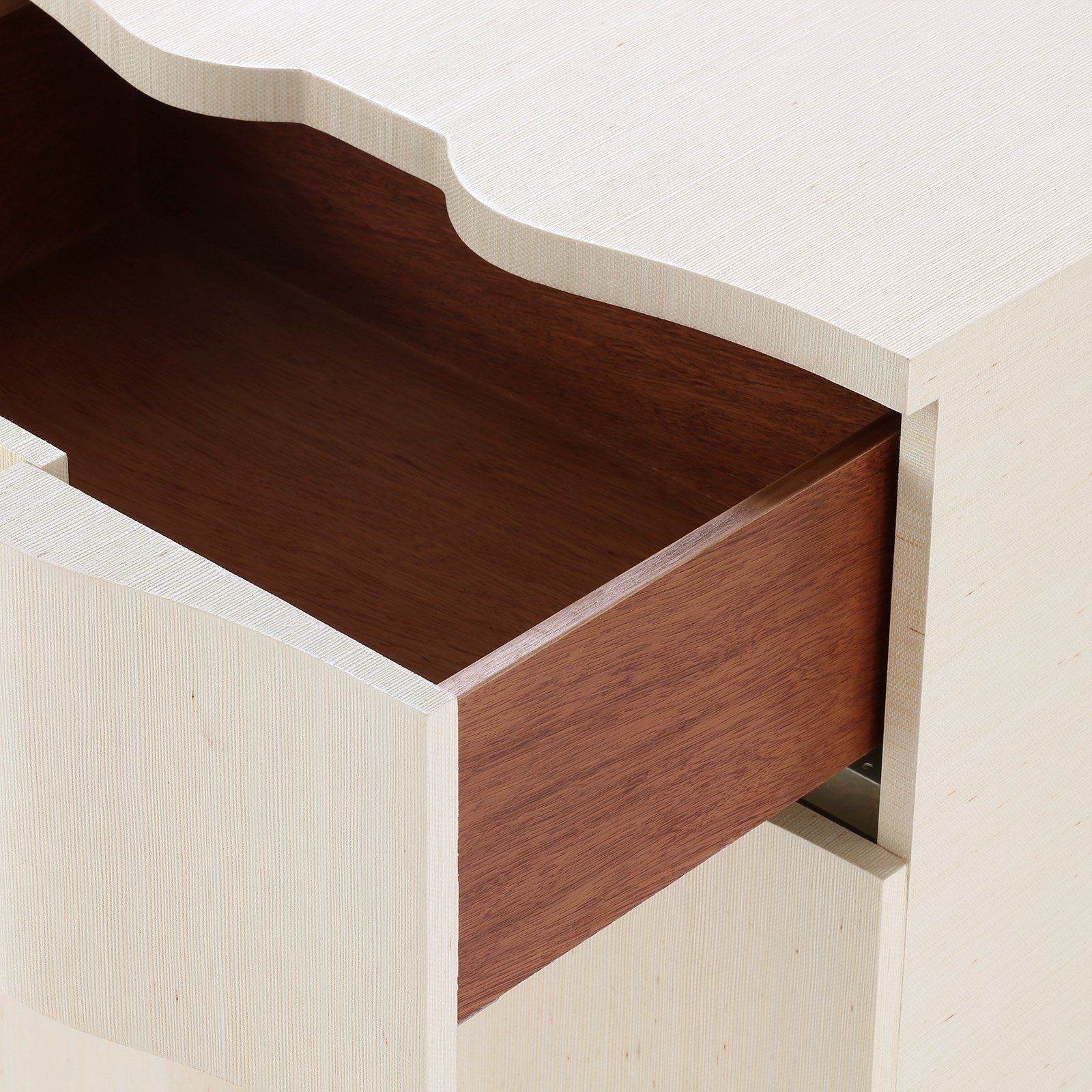 Copy of BARDOT 22 INCH 3-DRAWER SIDE TABLE, NATURAL - Salisbury & Manus
