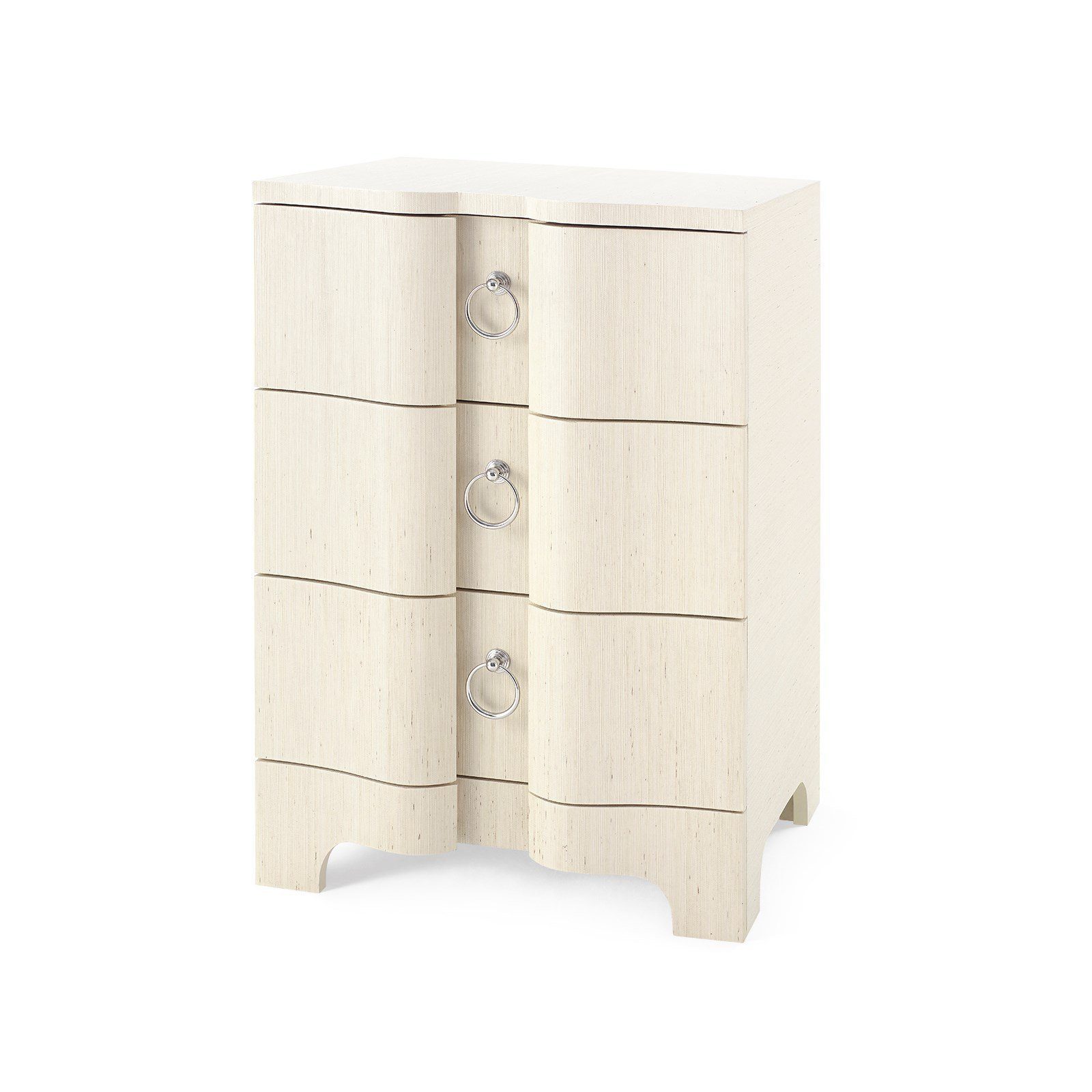 Copy of BARDOT 22 INCH 3-DRAWER SIDE TABLE, NATURAL - Salisbury & Manus