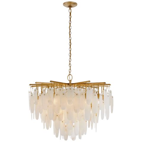 Cora Medium Waterfall Chandelier - Salisbury & Manus