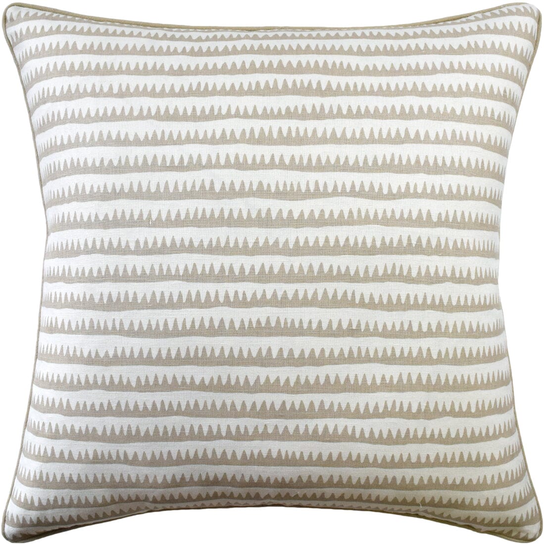 Corfu Stripe Pillow (Sand)