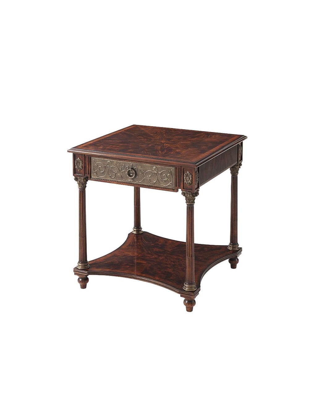 Corinthian Columns Accent Table