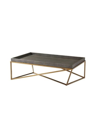 Crazy X Tray Cocktail Table - Tempest
