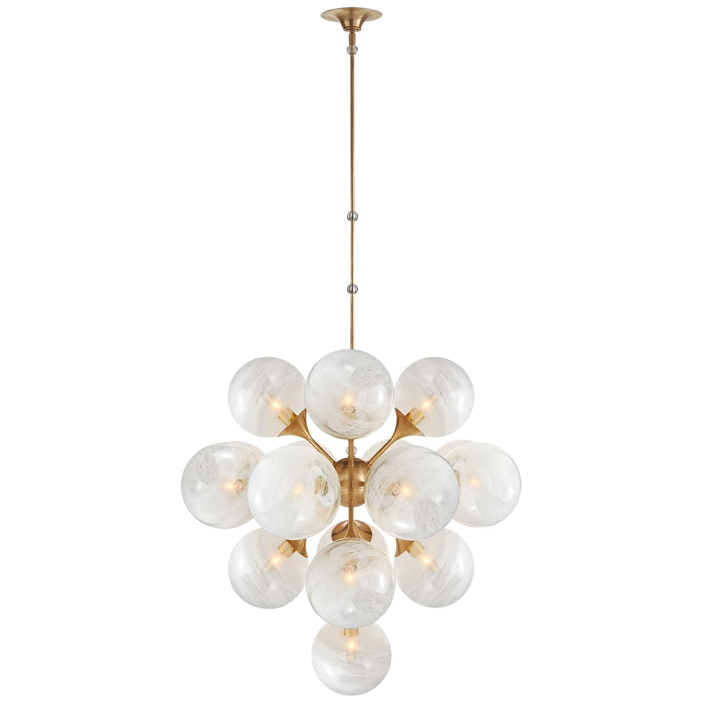 Cristol Large Tiered Chandelier - Salisbury & Manus