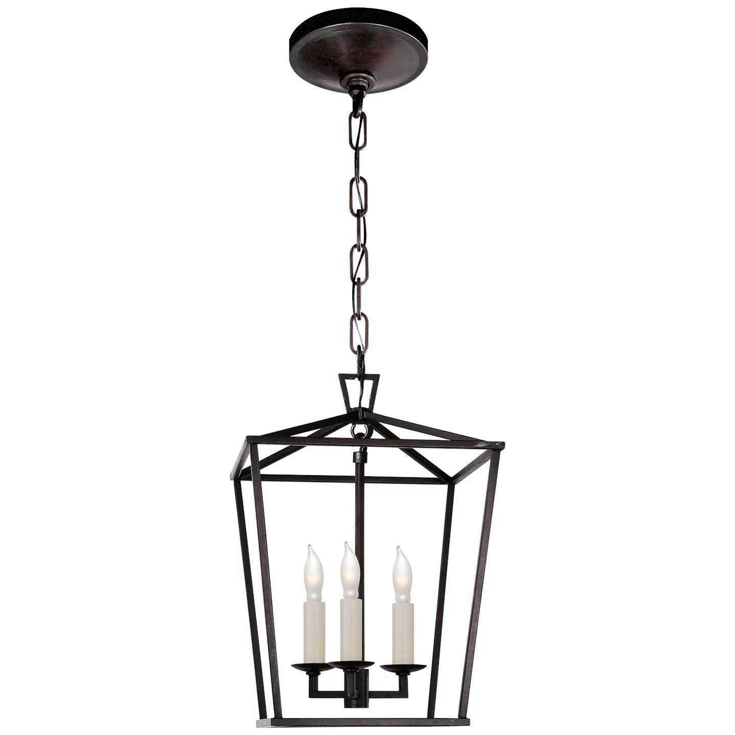 Darlana Mini Lantern in Aged Iron - Salisbury & Manus
