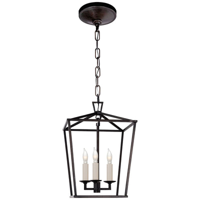 Darlana Mini Lantern in Aged Iron - Salisbury & Manus