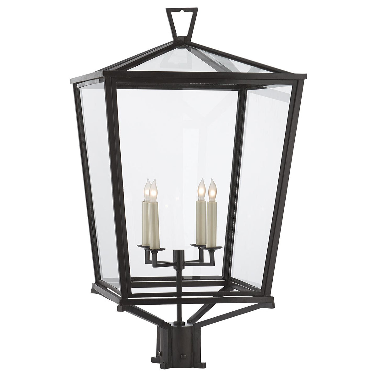Darlana Post Light in Bronze - Salisbury &amp; Manus