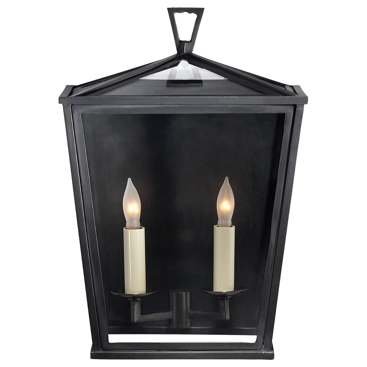Darlana Small 3/4 Lantern in Bronze - Salisbury &amp; Manus