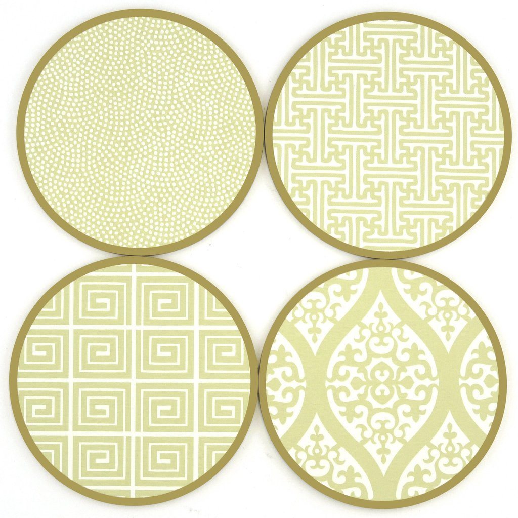 Decorative Coasters - Lime - Salisbury & Manus