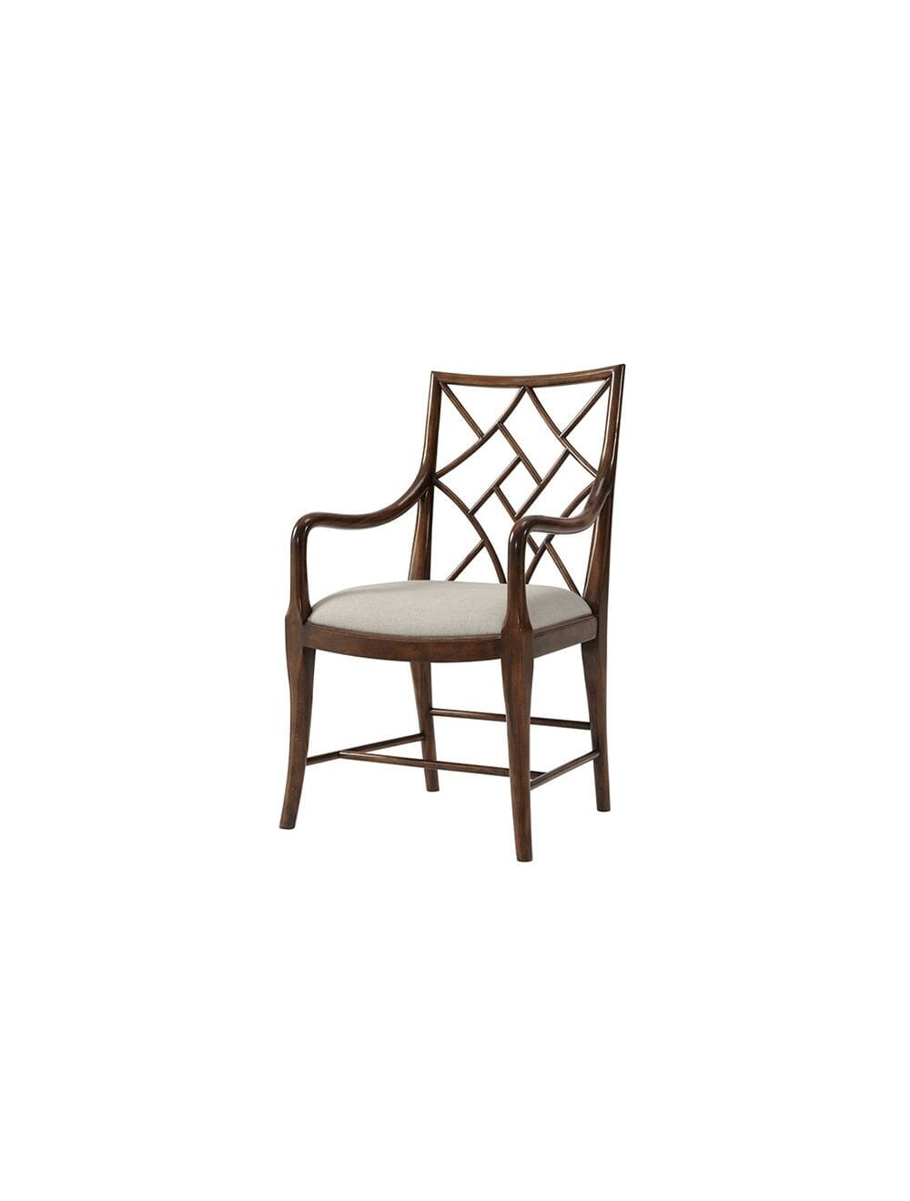 Delicate Trellis Arm Chair