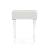 DOLLY 1-DRAWER SIDE TABLE, GRAY