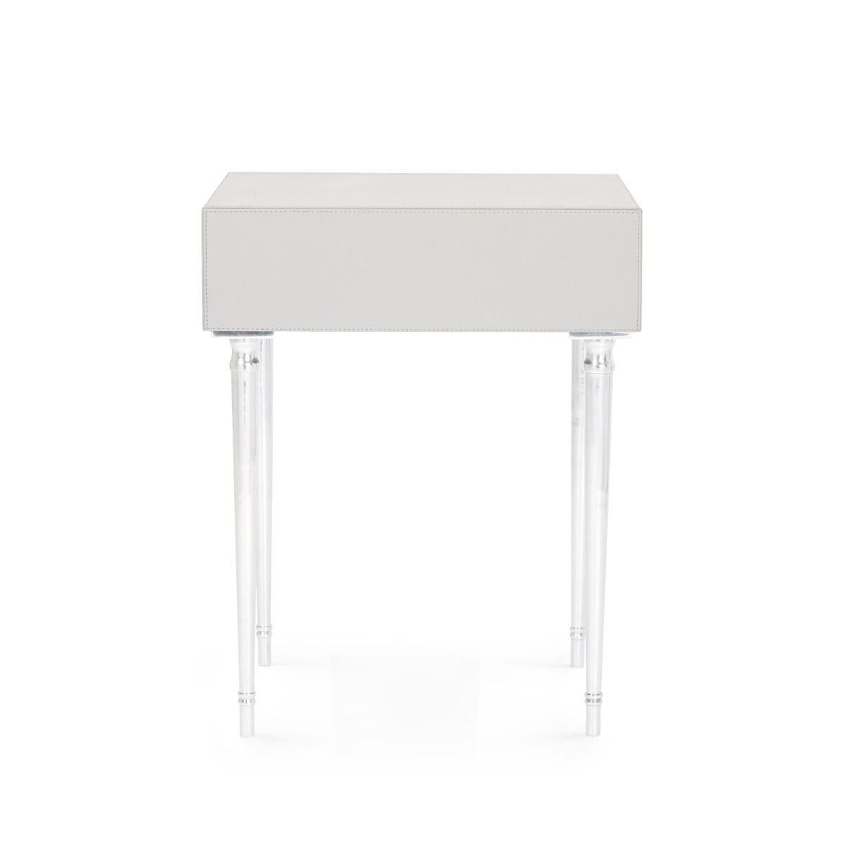 DOLLY 1-DRAWER SIDE TABLE, GRAY