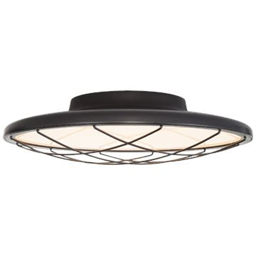 Dot 13" Caged Flush Mount - Salisbury & Manus