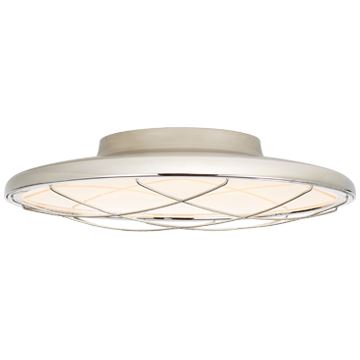 Dot 13" Caged Flush Mount - Salisbury & Manus