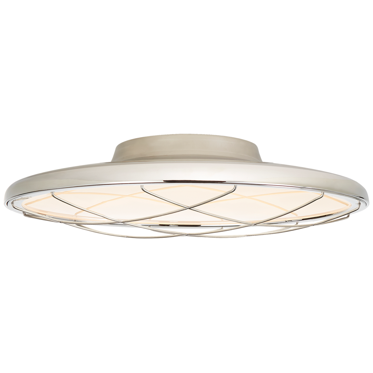 Dot 16" Caged Flush Mount