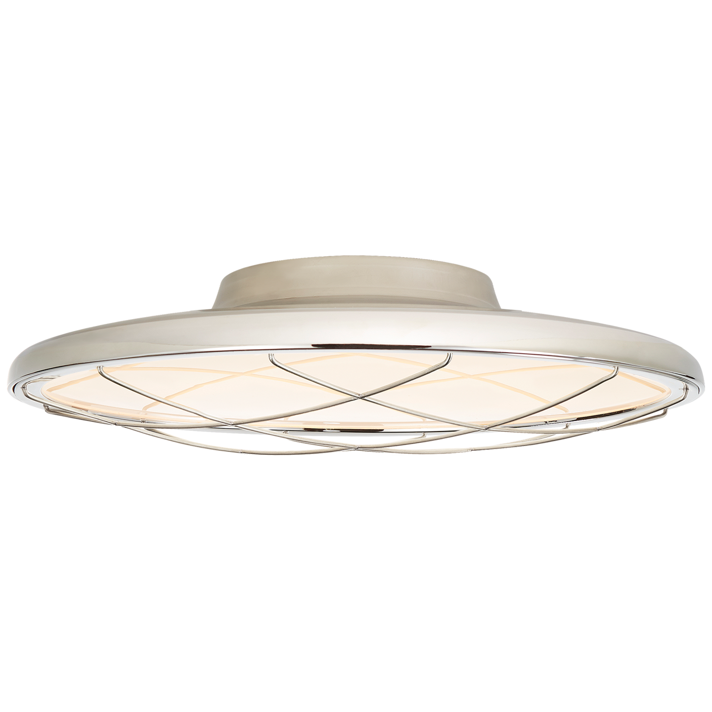 Dot 16" Caged Flush Mount