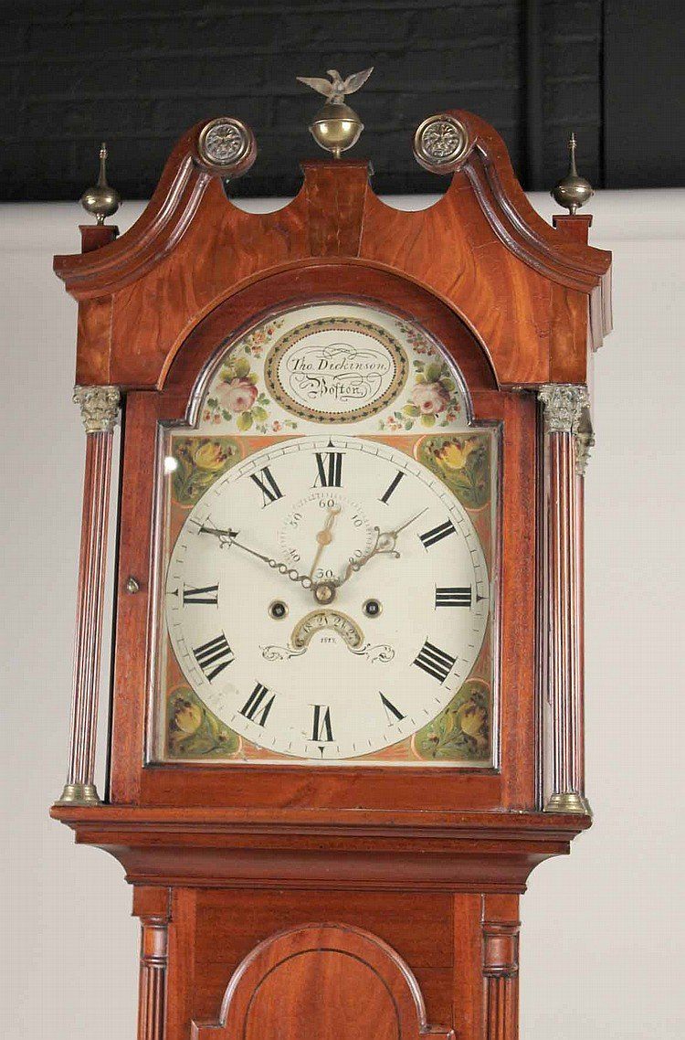 Early 19th Century English Mahogany Tall Case Clock - Salisbury & Manus